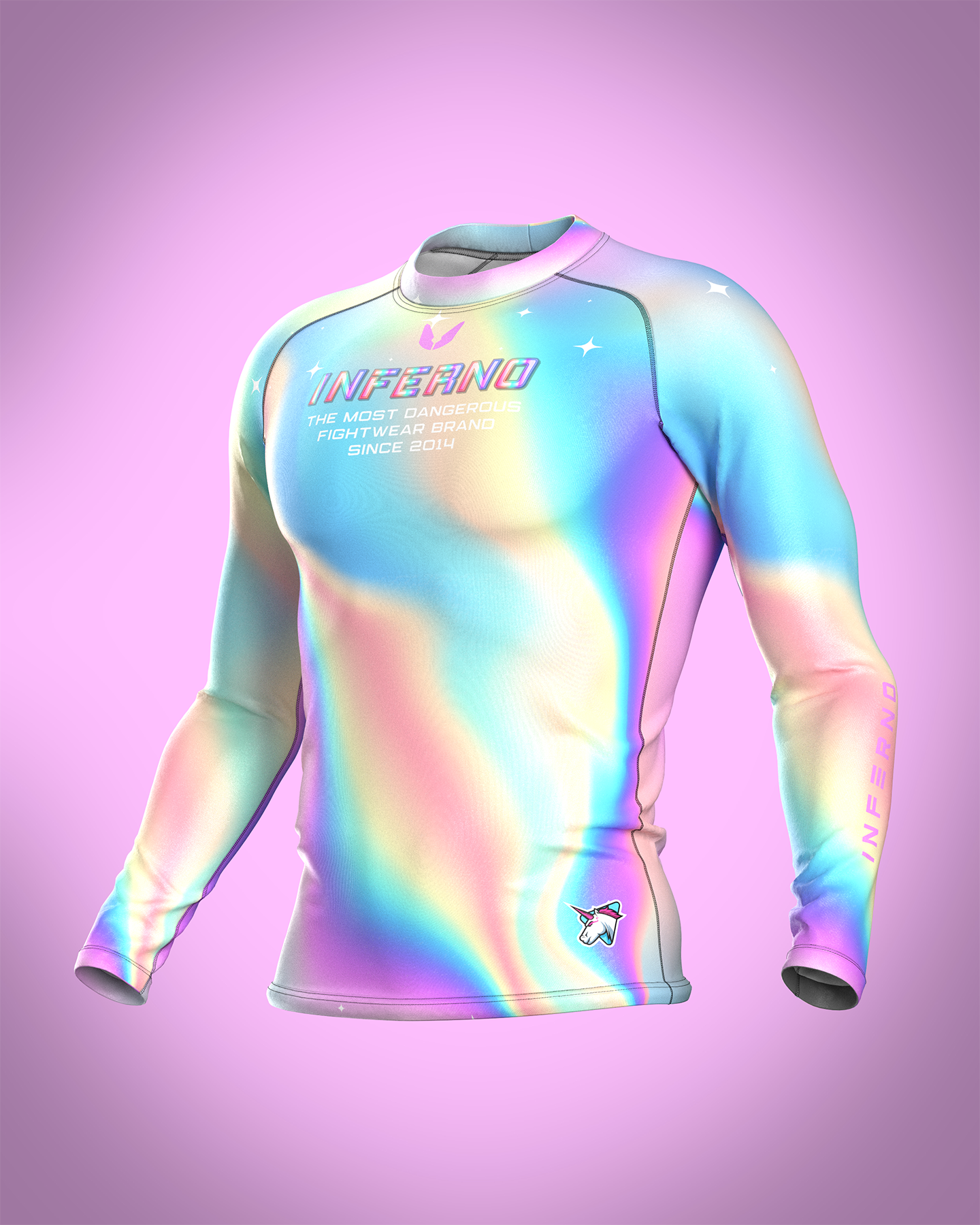 Custom long sleeve Rashguard - Dangerous3000