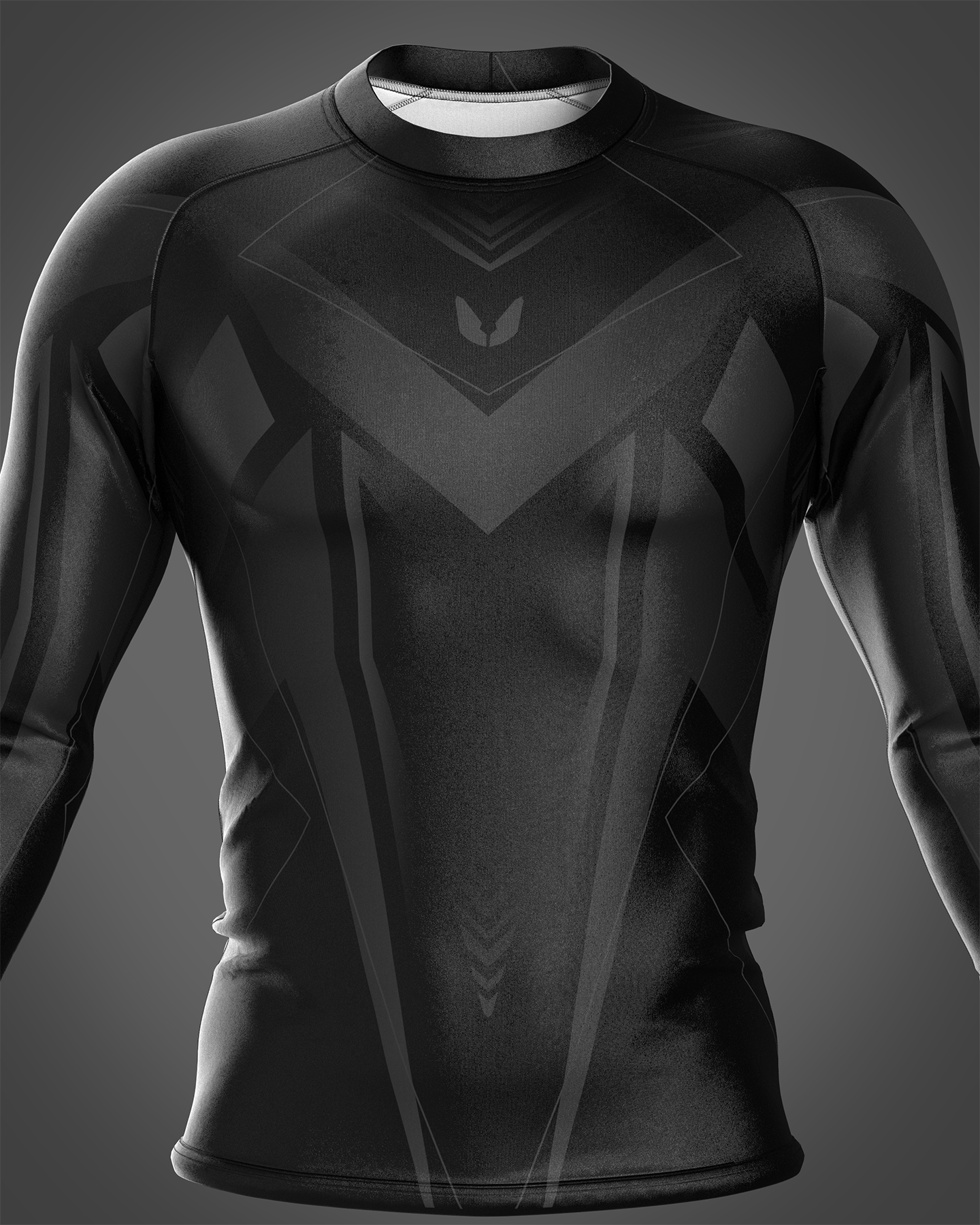 Custom long sleeve Rashguard - Spectrum - custominferno