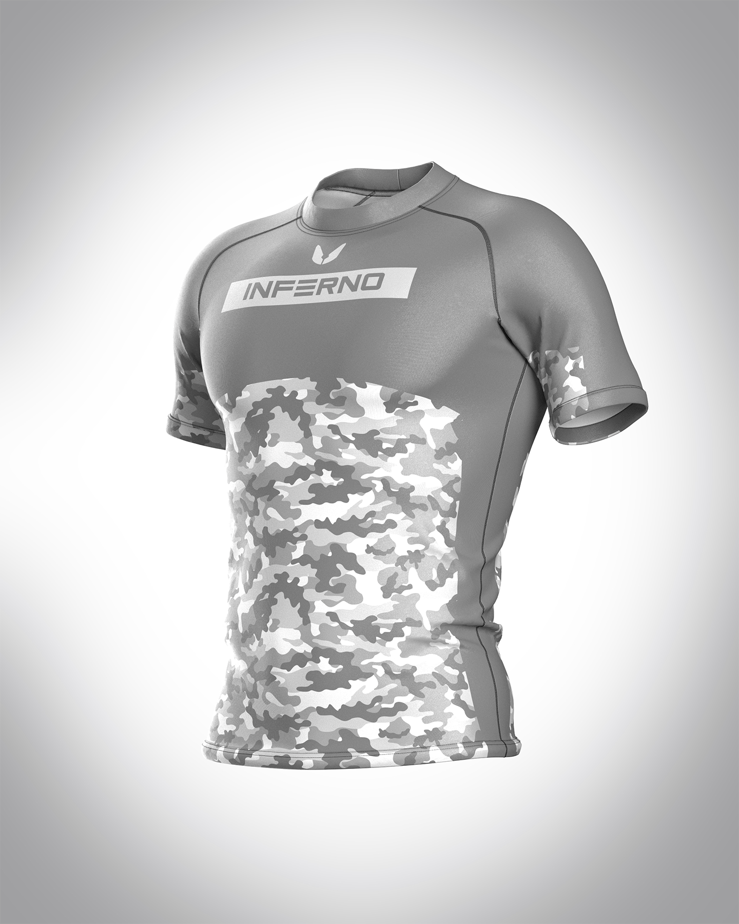 Custom short sleeve rashguard - Apex - custominferno