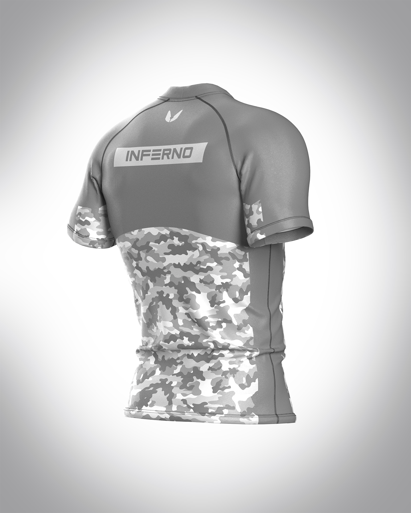 Custom short sleeve rashguard - Apex - custominferno