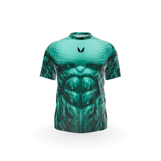Ultralight Technical T-Shirt - Aqua Snake