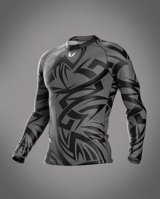Custom long sleeve Rashguard - Surge - custominferno