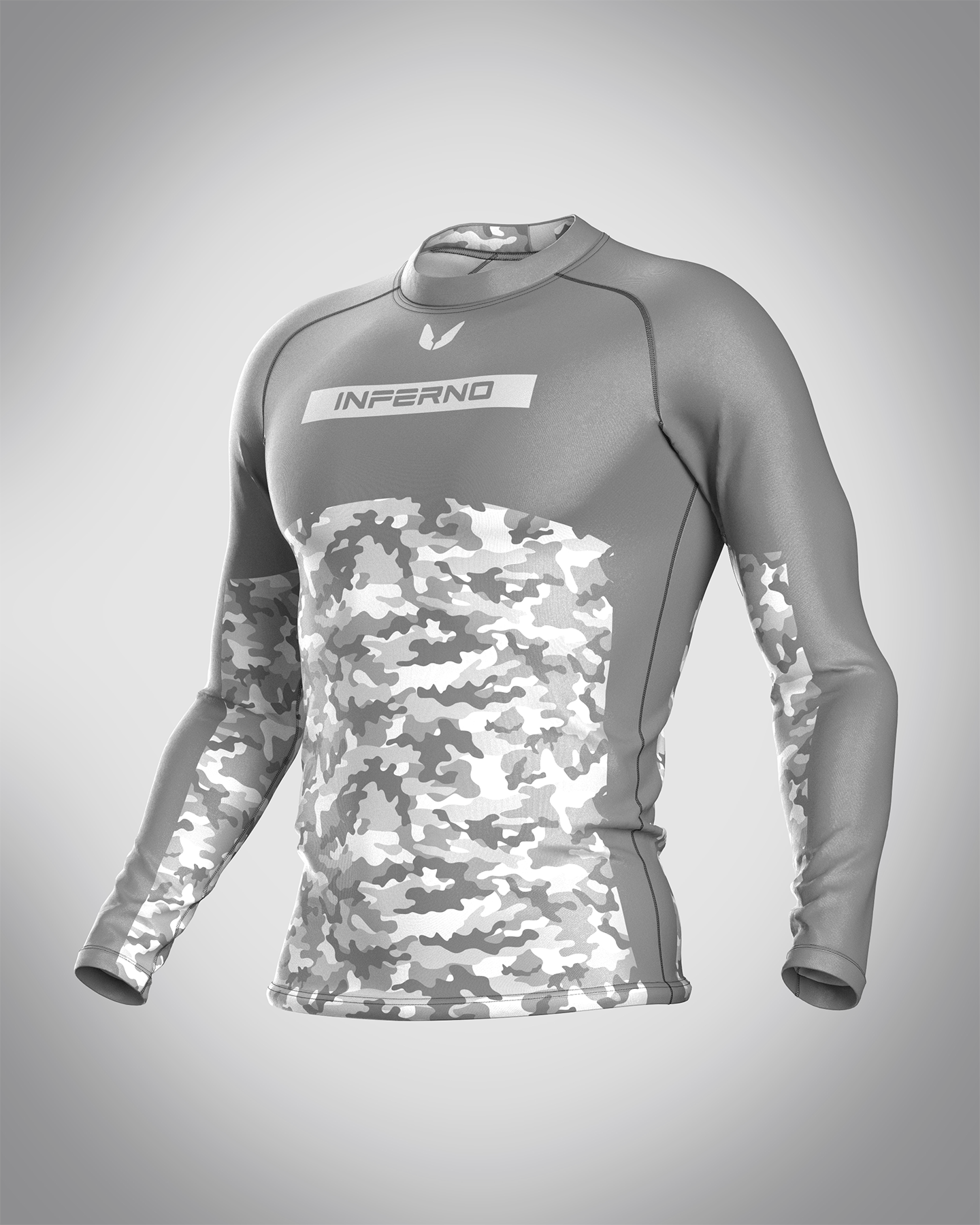 Custom long sleeve Rashguard - Apex - custominferno
