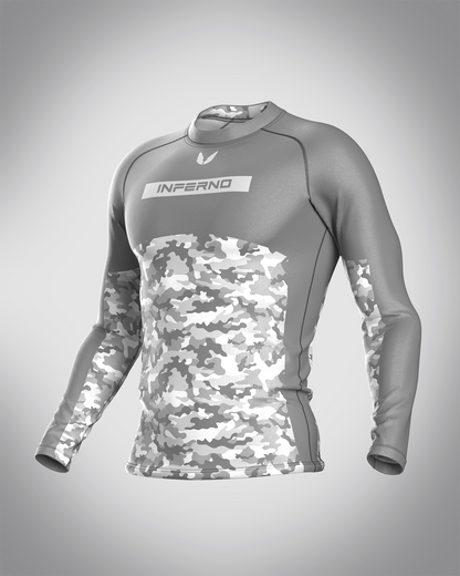 Custom long sleeve Rashguard - Apex - custominferno