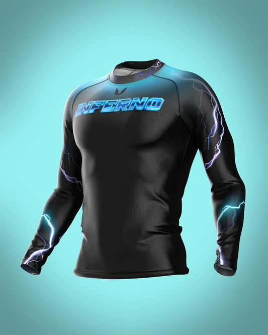Custom long sleeve Rashguard - Tuono - custominferno
