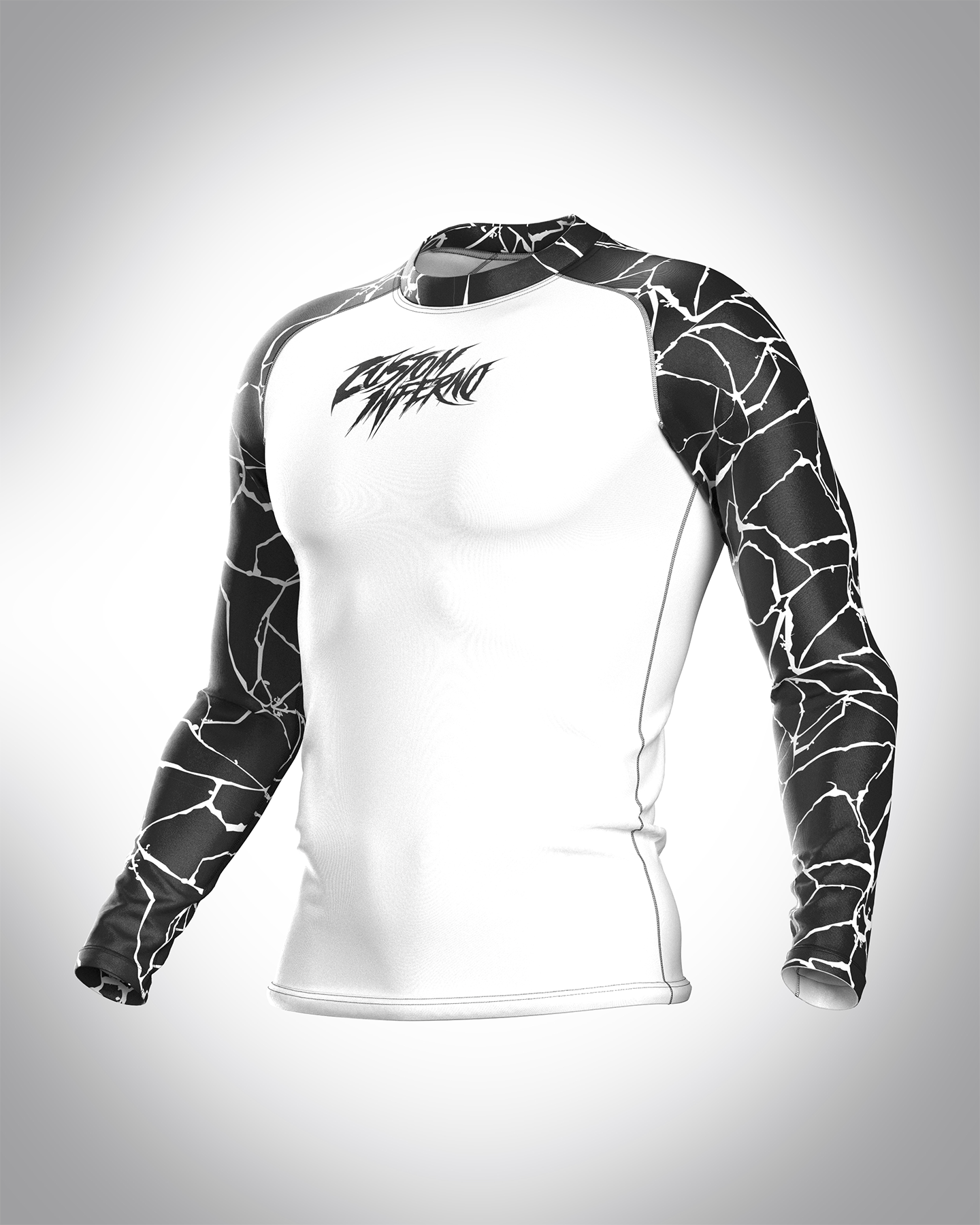 Custom long sleeve Rashguard - Marmor