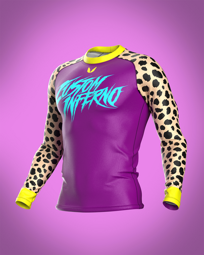 Custom long sleeve Rashguard - Shuriaken - custominferno