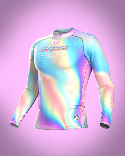 Custom long sleeve Rashguard - Dangerous3000 - custominferno