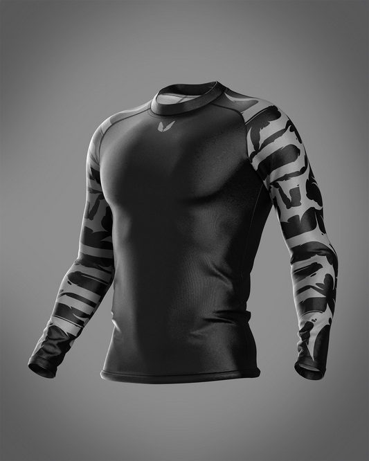 Custom long sleeve Rashguard - Infernus - custominferno