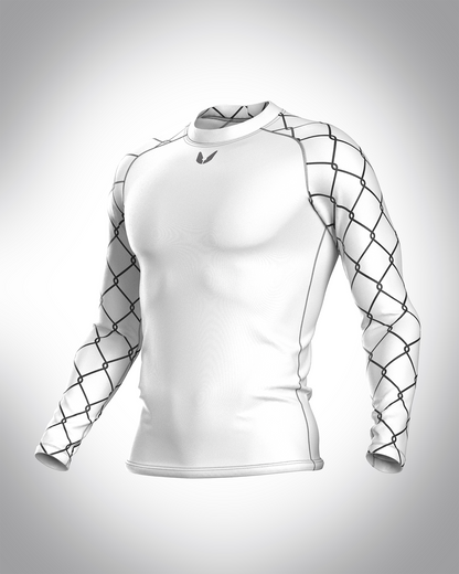 Custom long sleeve Rashguard - Dominus - custominferno