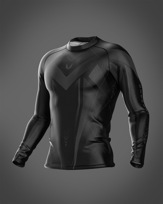 Custom long sleeve Rashguard - Spectrum - custominferno