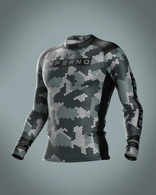 Custom long sleeve Rashguard - Vires - custominferno