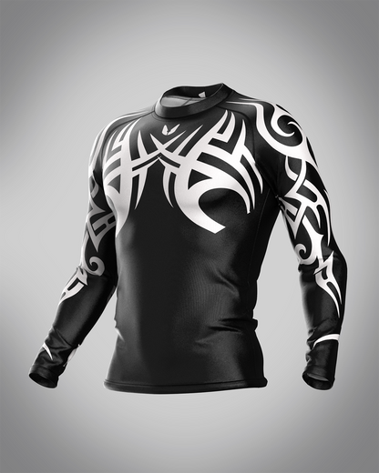 Custom long sleeve Rashguard - Titan - custominferno