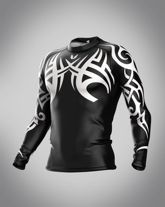 Custom long sleeve Rashguard - Titan - custominferno