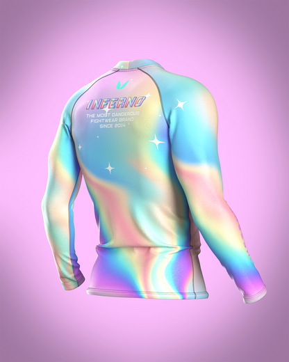 Custom long sleeve Rashguard - Dangerous3000 - custominferno