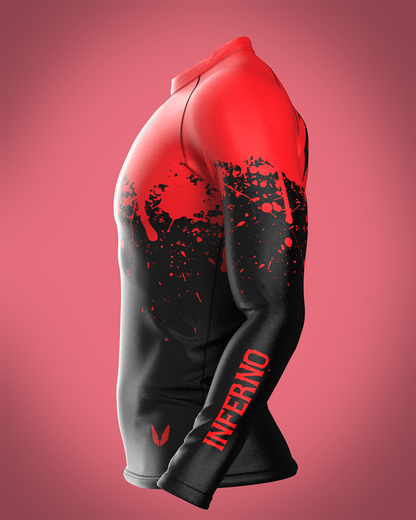 Custom long sleeve Rashguard - Bellator - custominferno