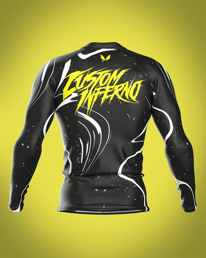 Custom long sleeve Rashguard - Fatus - custominferno