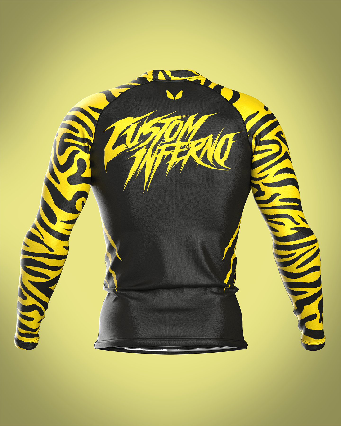 Custom long sleeve Rashguard - Safari - custominferno