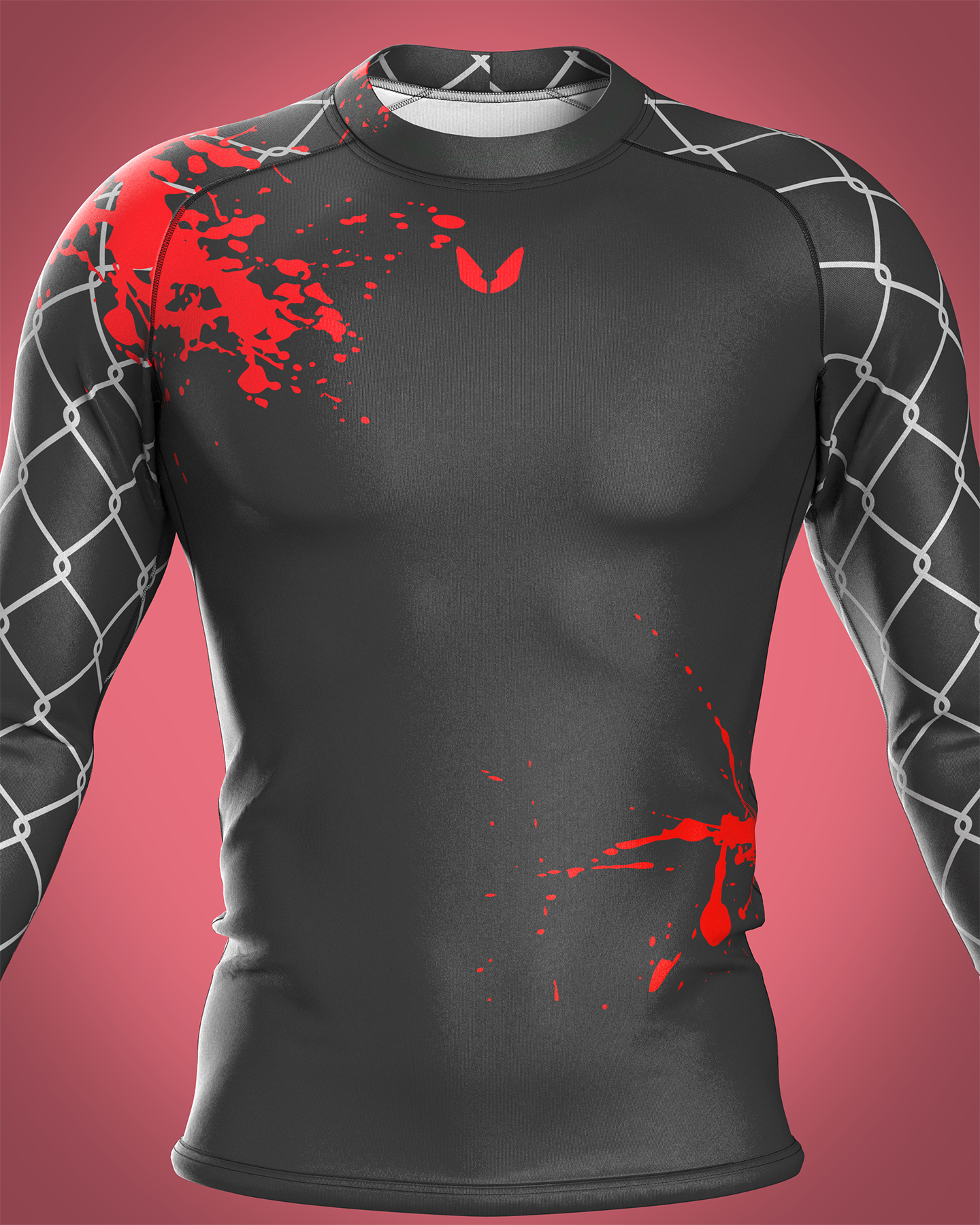 Custom long sleeve Rashguard - Fury - custominferno