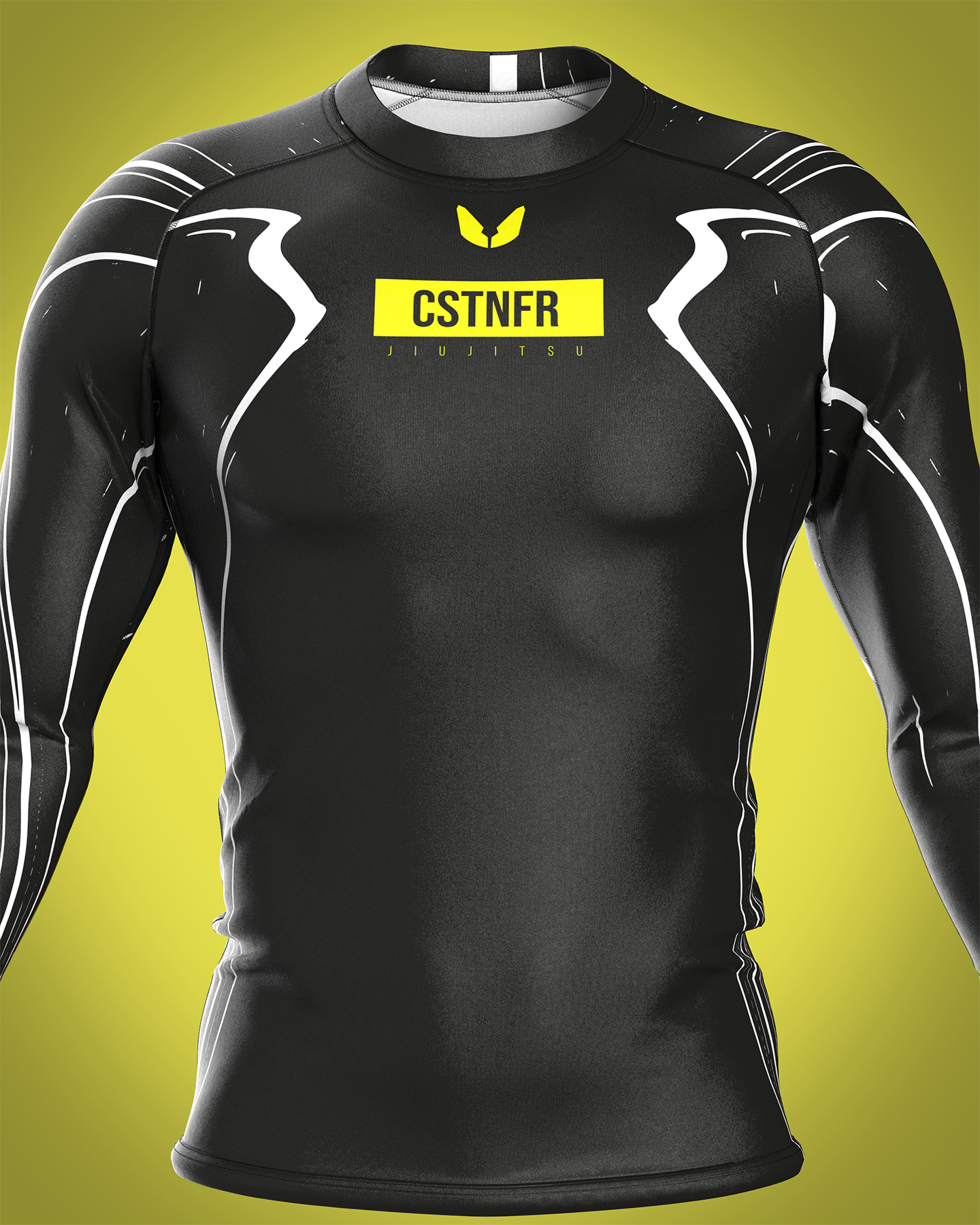 Custom long sleeve Rashguard - Fatus - custominferno