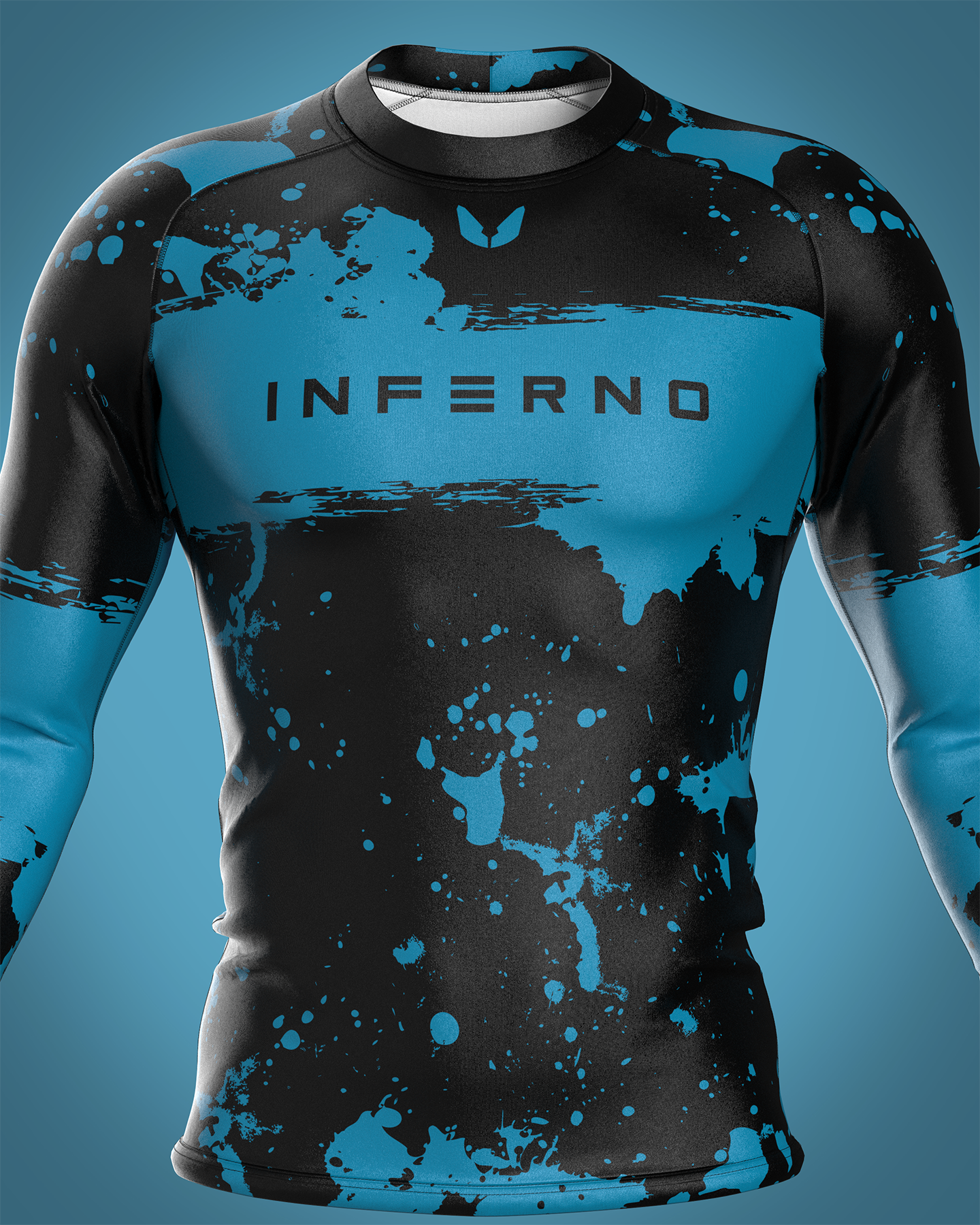 Custom long sleeve Rashguard - Virtus - custominferno