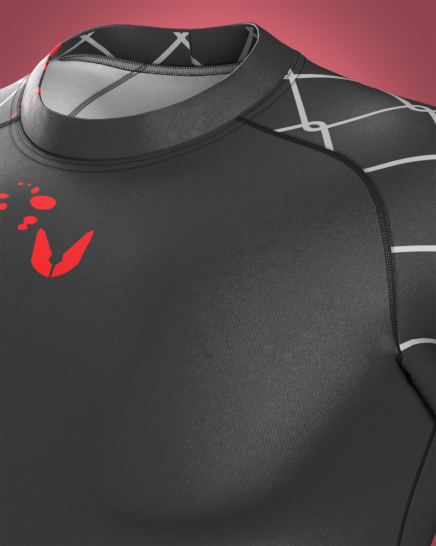 Custom long sleeve Rashguard - Fury - custominferno