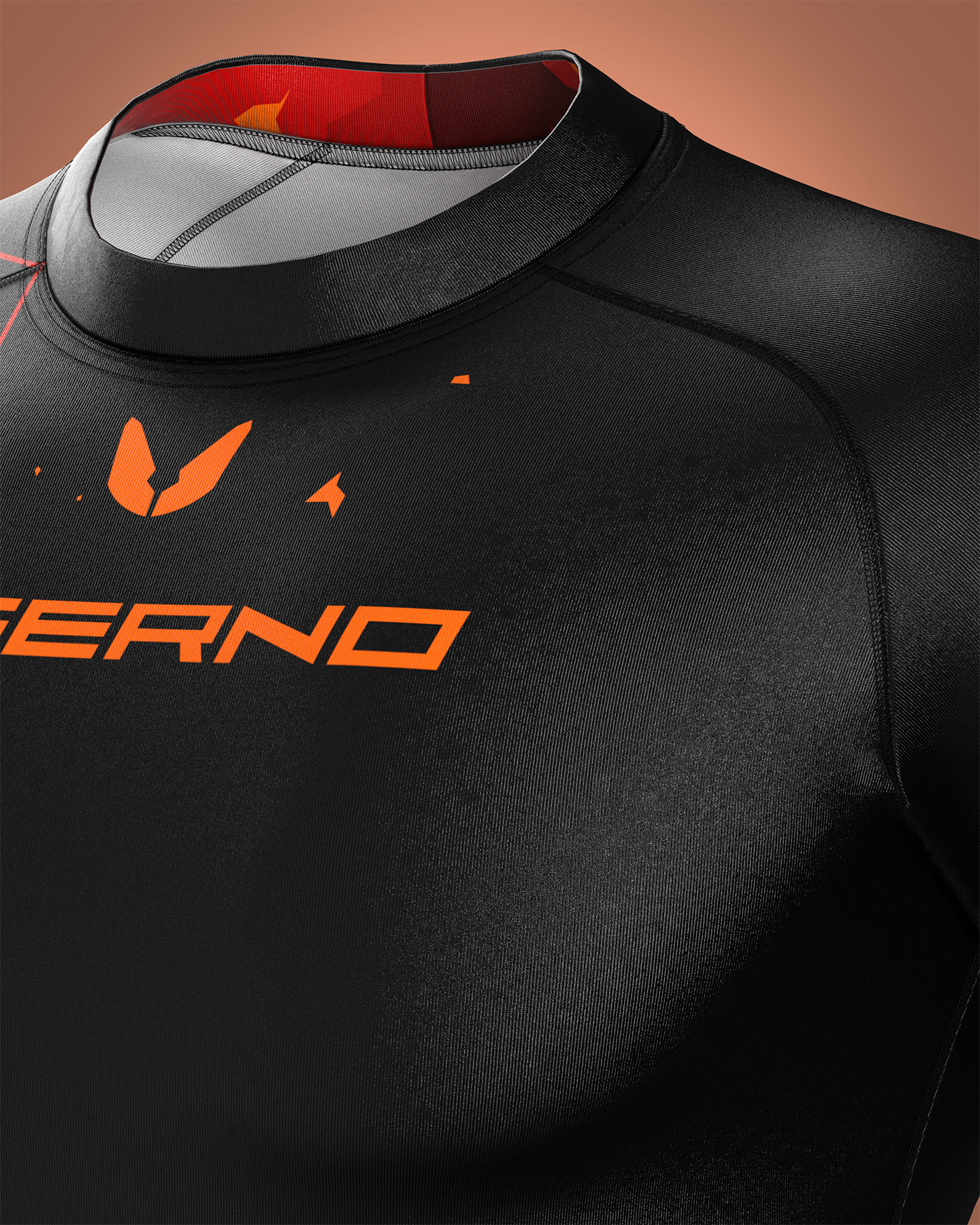 Custom long sleeve Rashguard - Infernus - custominferno