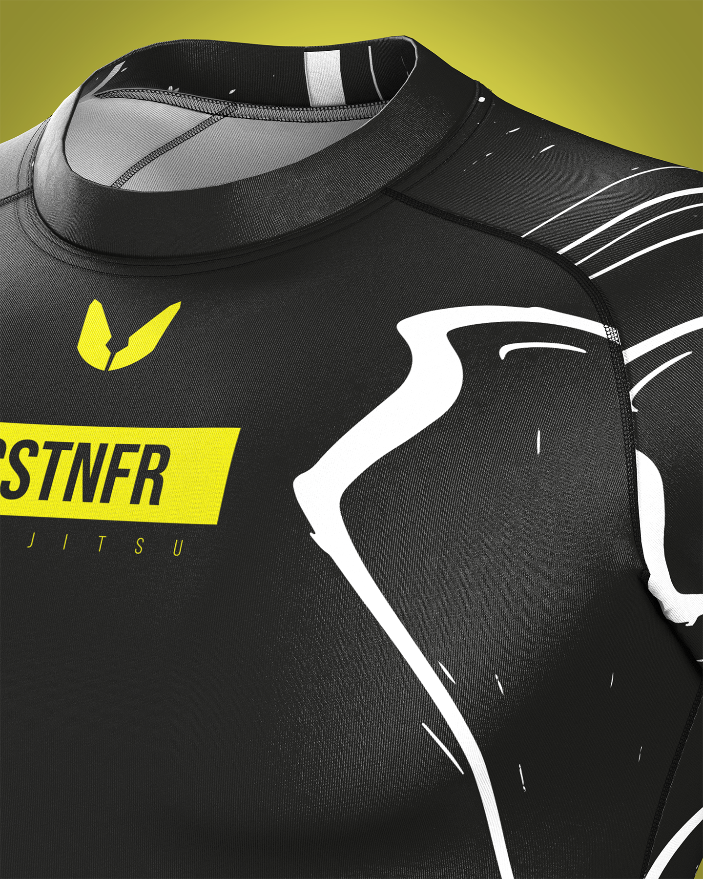 Custom long sleeve Rashguard - Fatus - custominferno