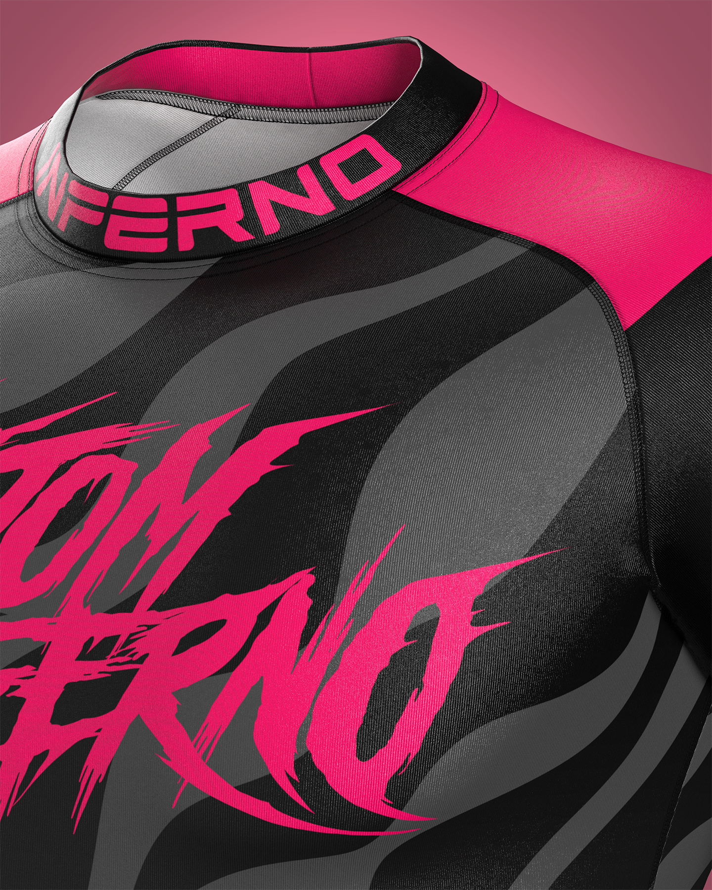 Custom long sleeve Rashguard - Rampage - custominferno