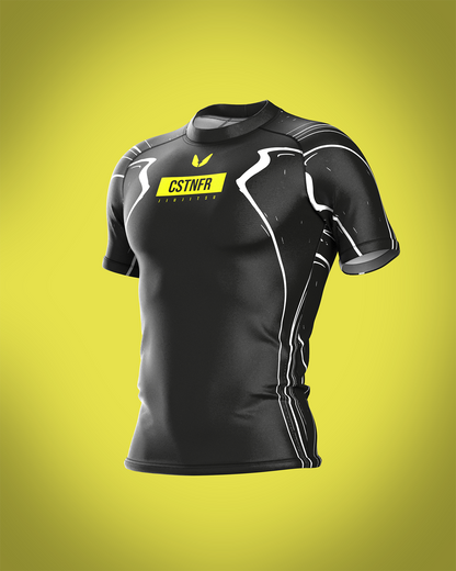 Custom short sleeve rashguard - Fatus - custominferno