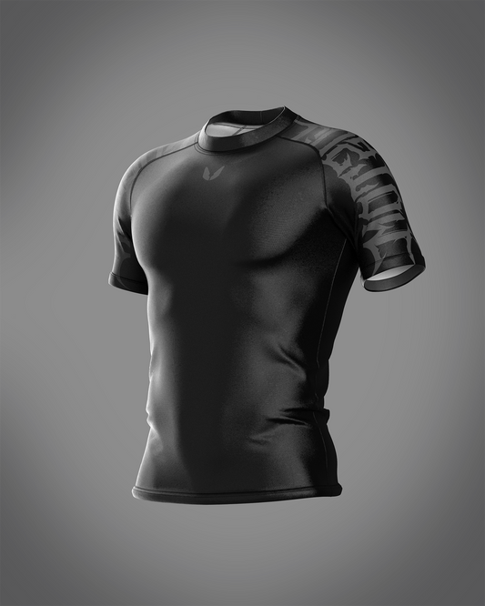 Custom short sleeve rashguard - Infernus - custominferno