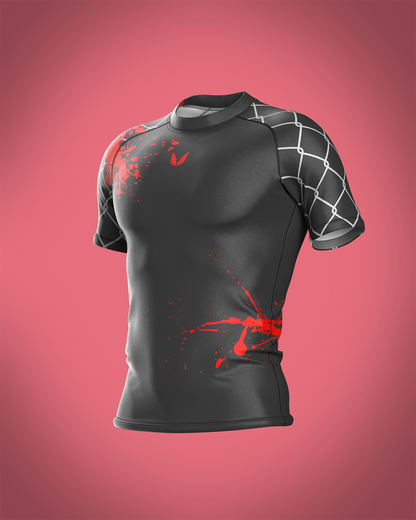 Custom short sleeve rashguard - Fury - custominferno