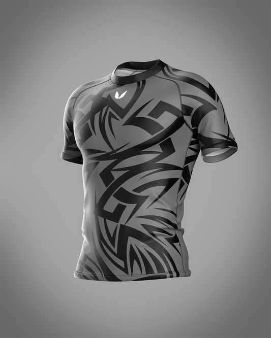 Custom short sleeve rashguard - Surge - custominferno