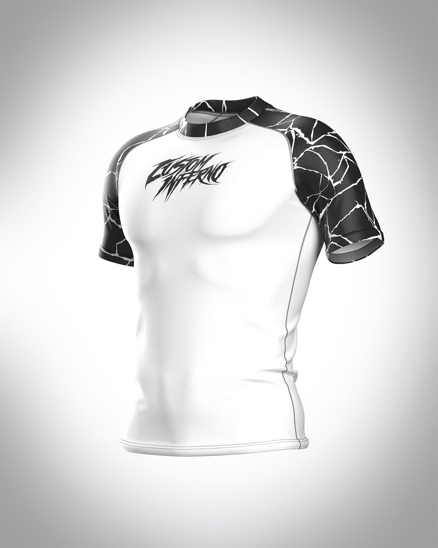 Custom Inked Rashgaurd - Long Sleeve - Lycra