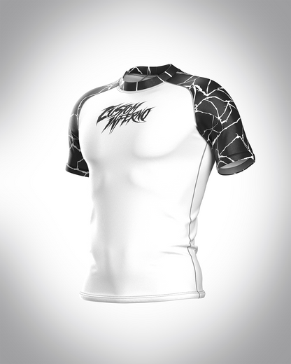 Custom short sleeve rashguard - Marmor - custominferno