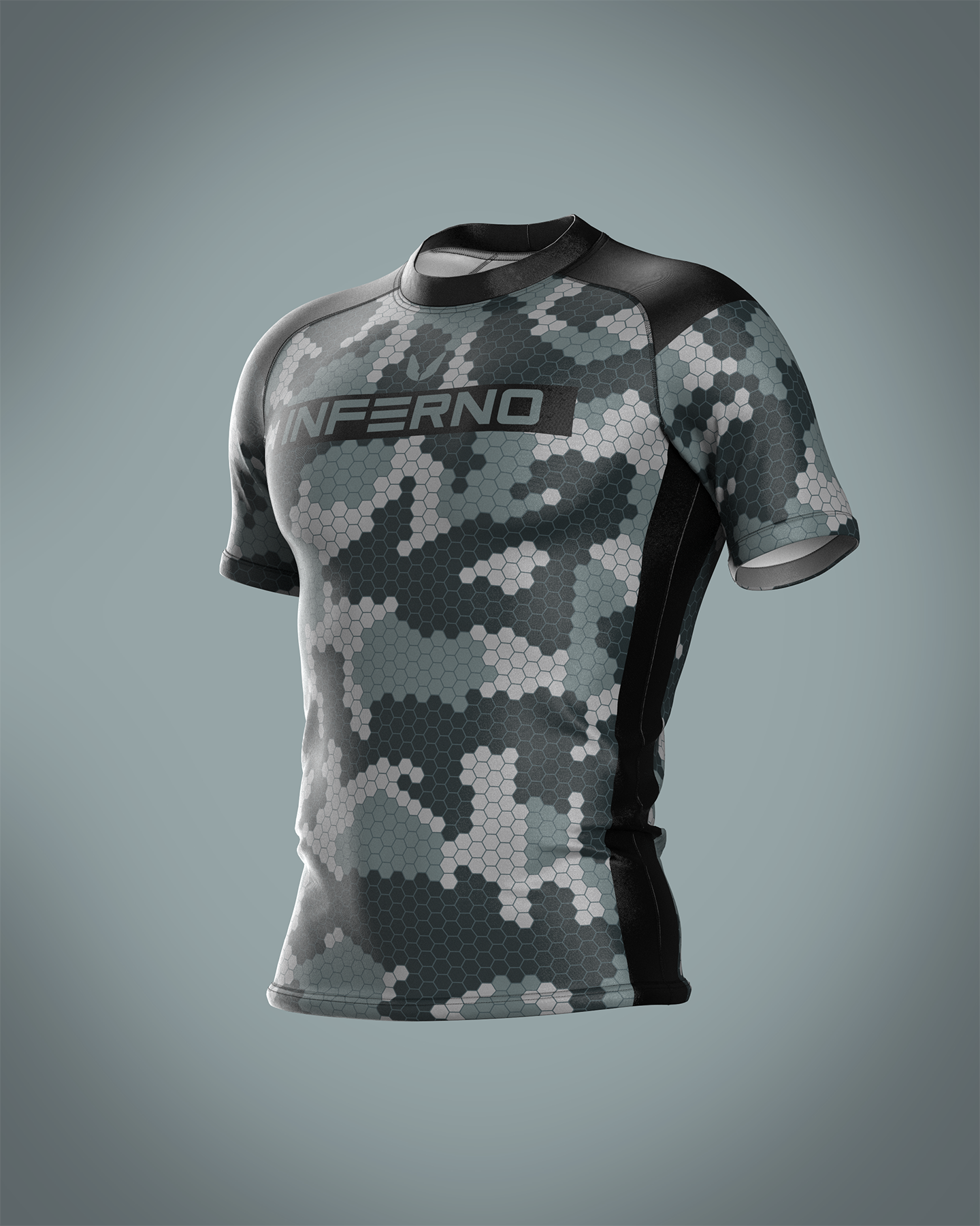 Custom short sleeve rashguard - Vires - custominferno