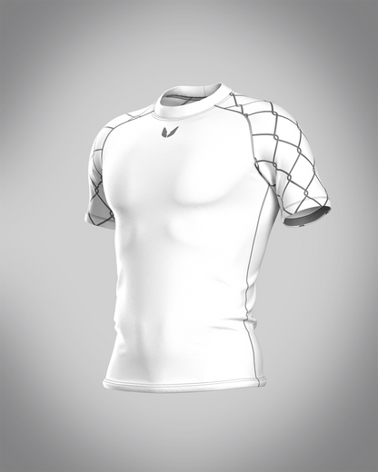 Custom short sleeve rashguard - Dominus - custominferno