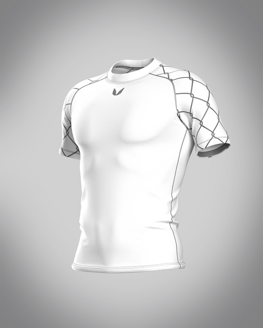 Custom short sleeve rashguard - Dominus - custominferno