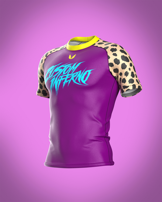 Custom short sleeve rashguard - Shuriaken - custominferno