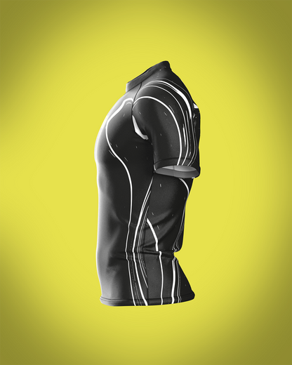 Custom short sleeve rashguard - Fatus - custominferno