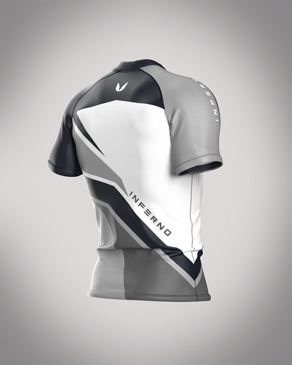 Custom short sleeve rashguard - Phantom - custominferno