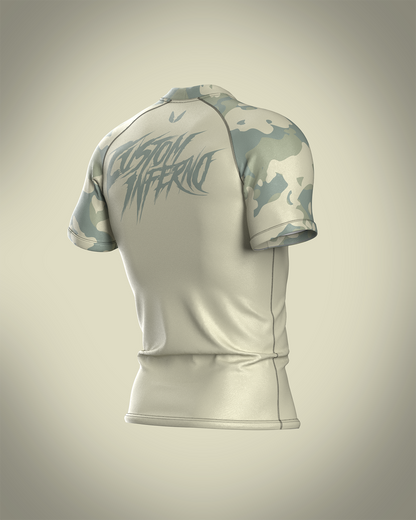 Custom short sleeve rashguard - CZ4 - custominferno