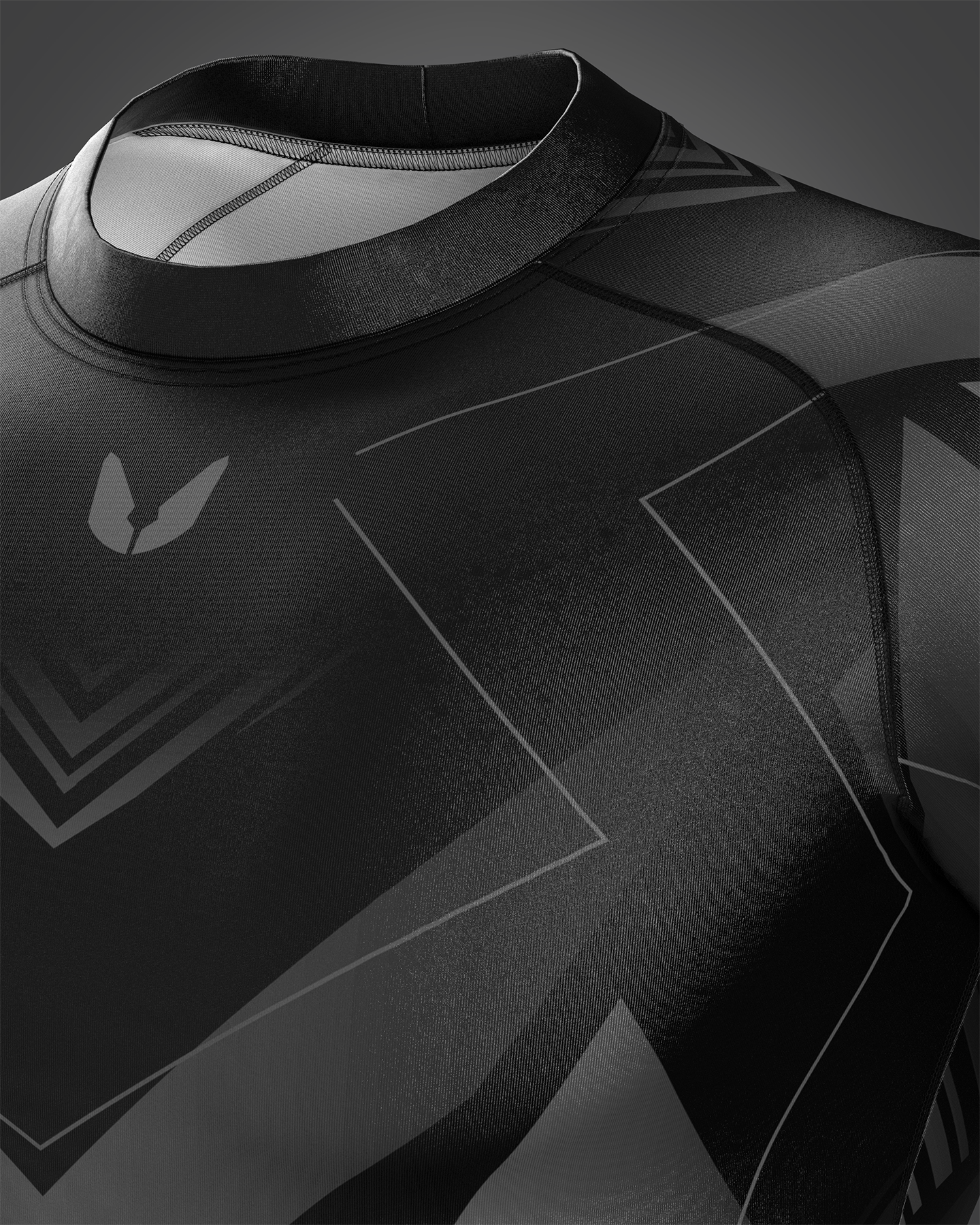 Custom short sleeve rashguard - Spectrum - custominferno