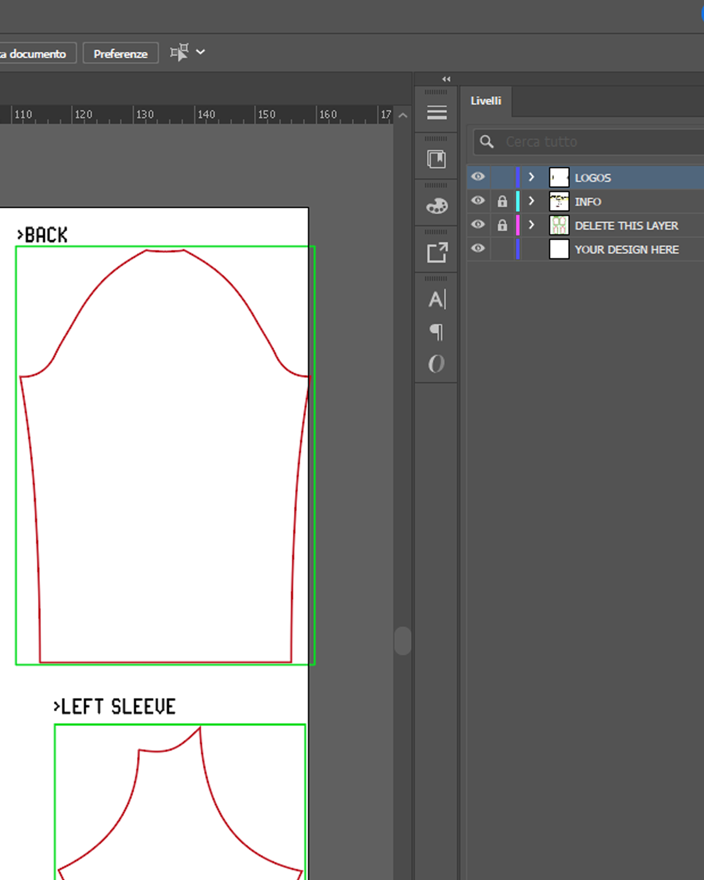 Long sleeve rashguard from .AI template - custominferno