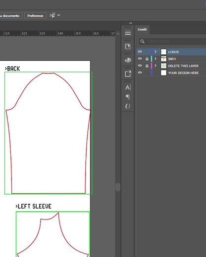 Long sleeve rashguard from .AI template - custominferno
